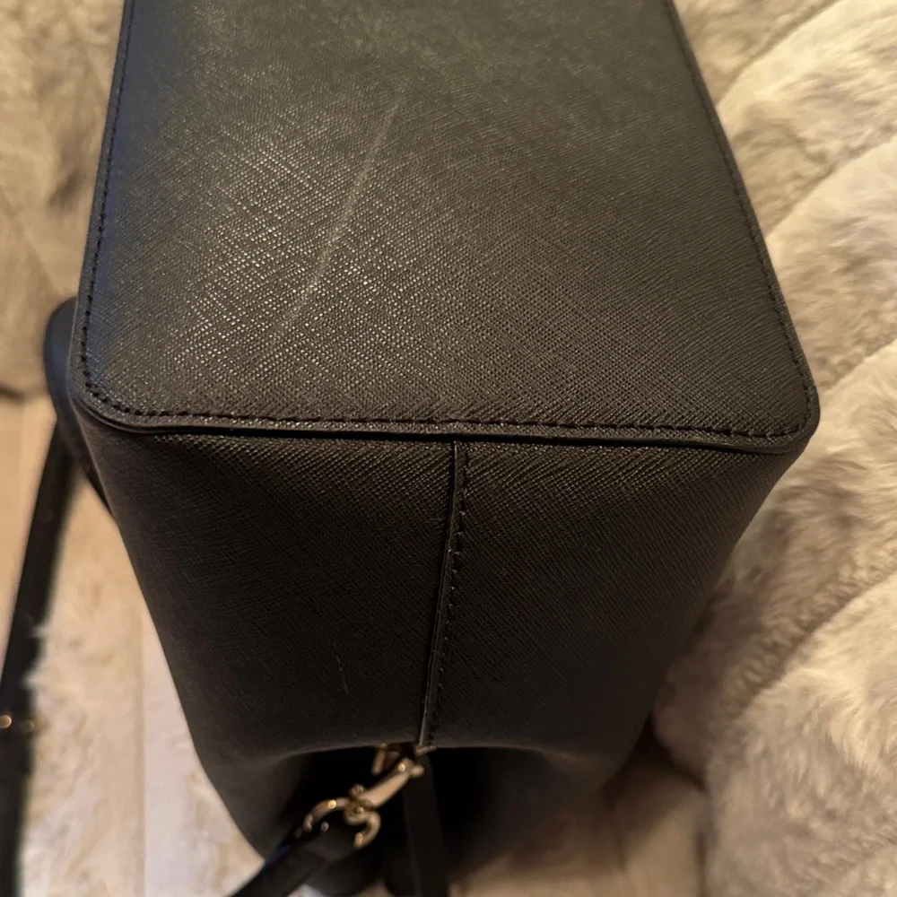 kate spade Black Satchel with Shoulder Strap